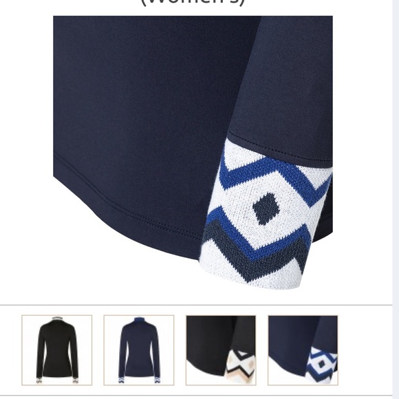 Bogner 1/4-Zip Mid-Layer ski jacket size 4 - Picture 3 of 8